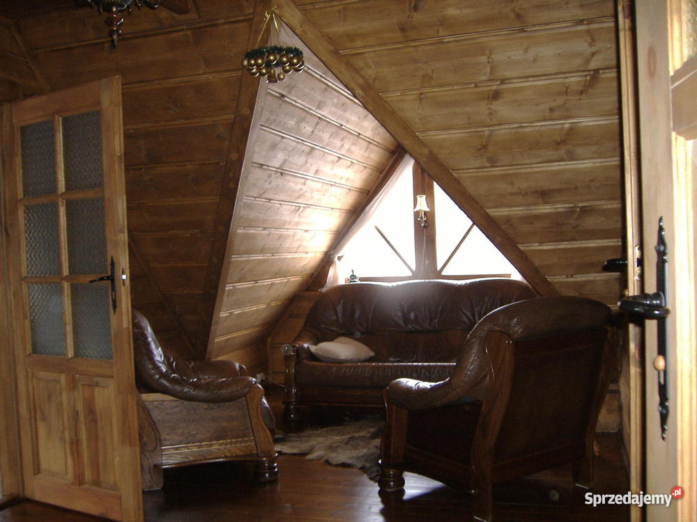 Dom z bali Pieniny małopolskie Niedzica