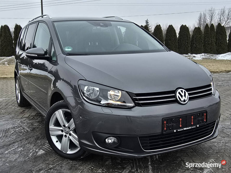 Volkswagen Touran 16tdi AUTOMATNavigacjaPanorama autoalarm Kutno