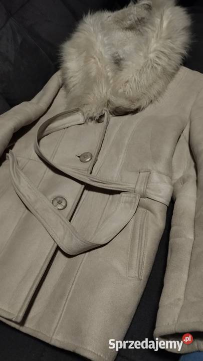 płaszcz damski z kapturem rozmiar SM wielkopolskie