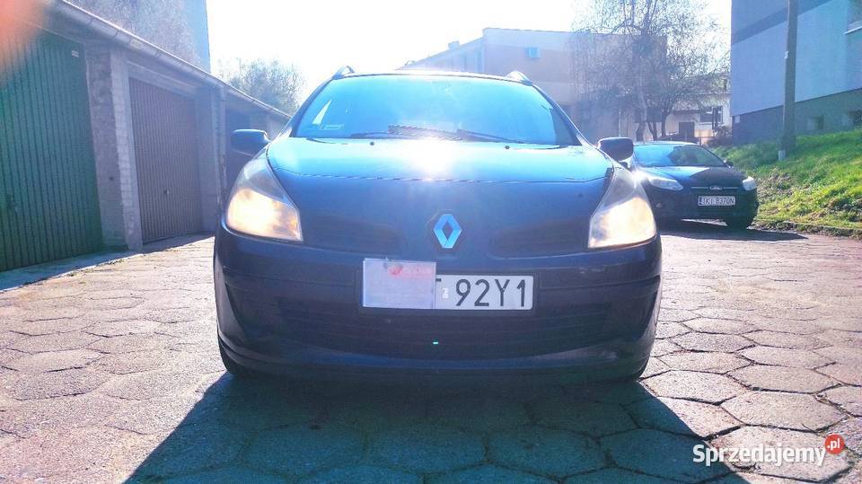 Renault Clio 12 z gazem clima 2008 elektryczne szyby Chodzież