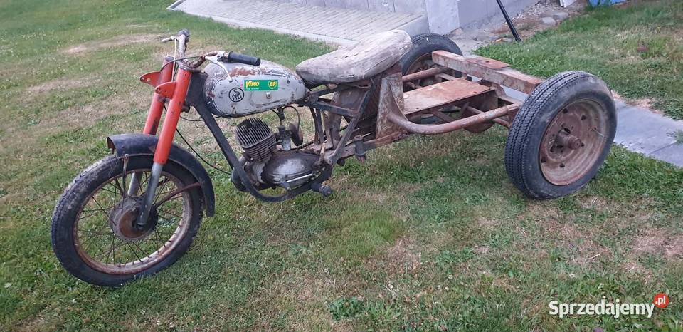 trójkołowiec wsk 125 Maszyny rolnicze Stróże sprzedam
