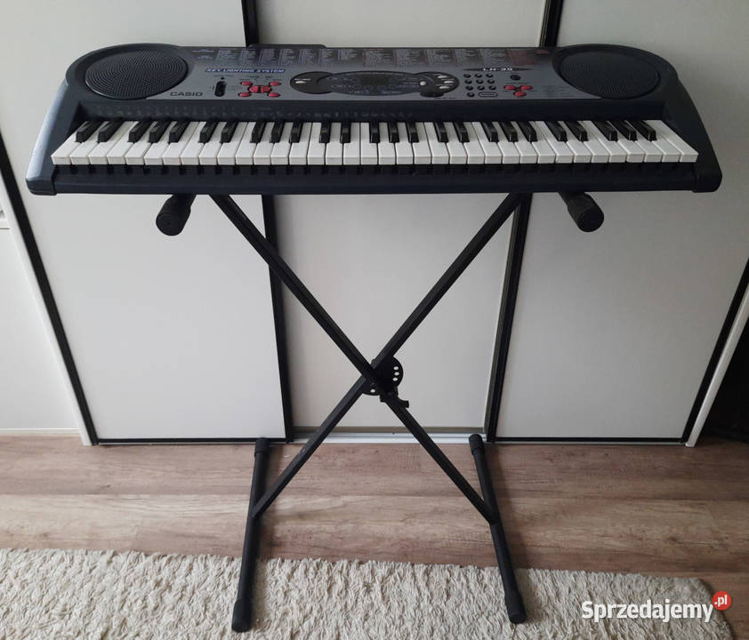 Keyboard CASIO LK35 podświetlane klawisze ze Instrumenty klawiszowe i MIDI dolnośląskie Lubin
