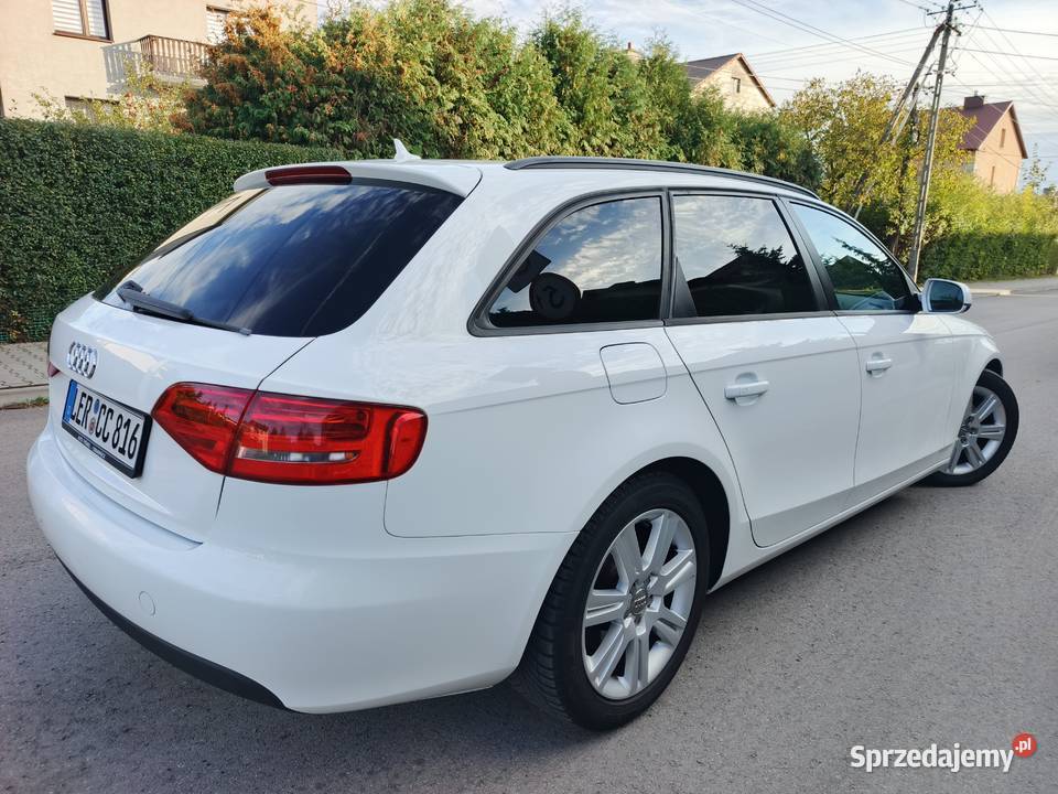 Audi A4 20 TDI Biała perła manual sprowadzona CD A4 Pińczów