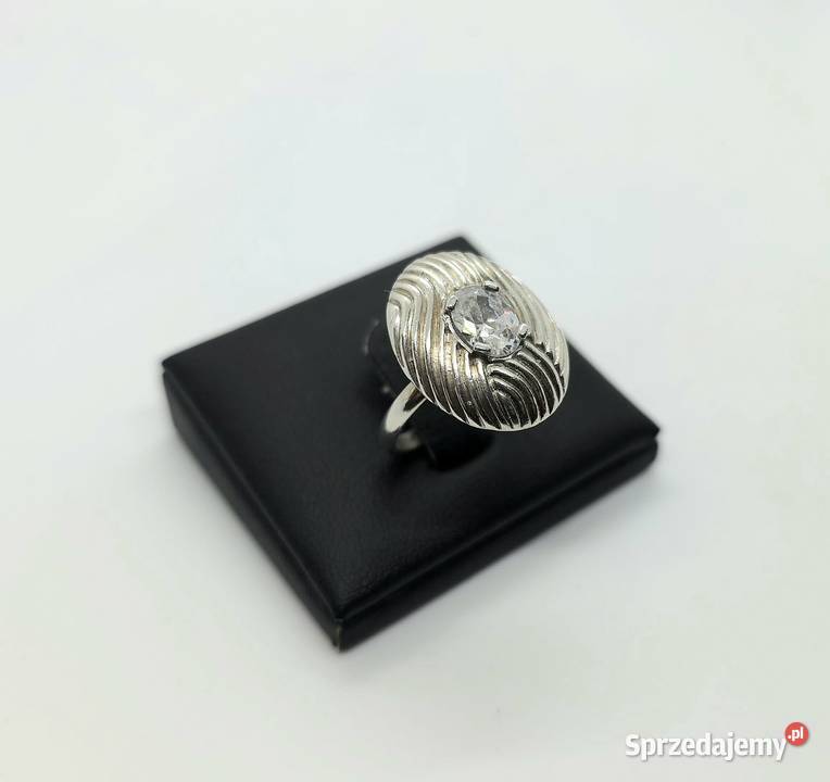 Srebrny pierścionek próby 925 537g Rozmiar 18 Elbląg