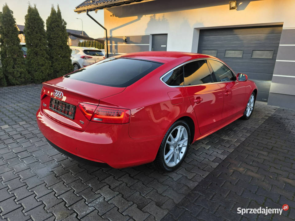 Audi A5 Sportback LIFTmanualledOPŁACONA 8T kurtyny powietrzne małopolskie Żabno