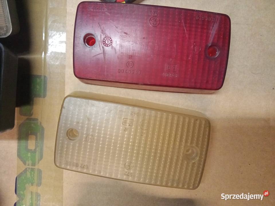 Fiat 126p Fiat 125p lampa cofania przeciwmgielna Oświetlenie