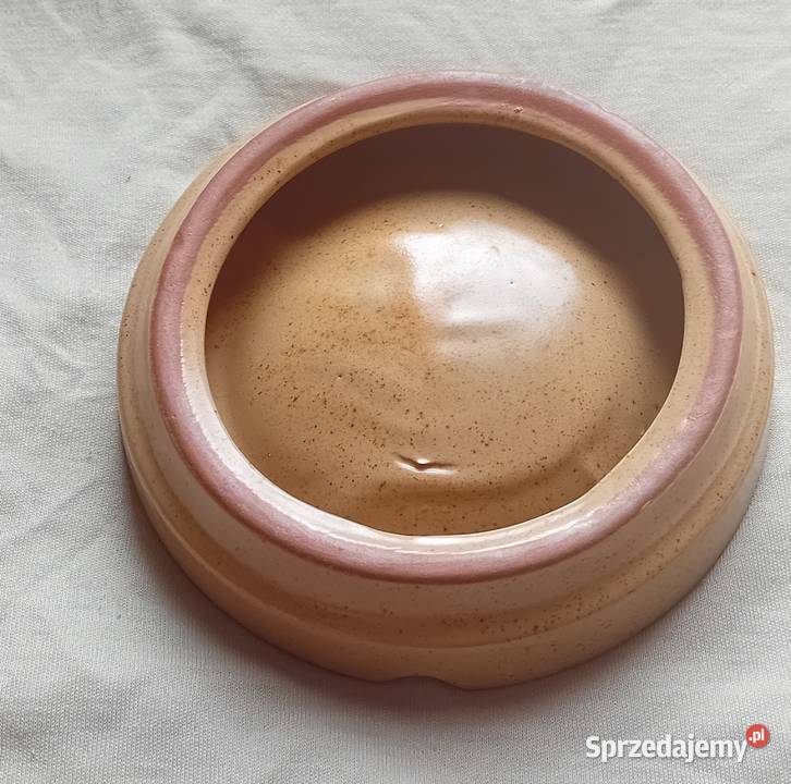 Ceramiczna popielniczka art deco Niemcy około Koźminek