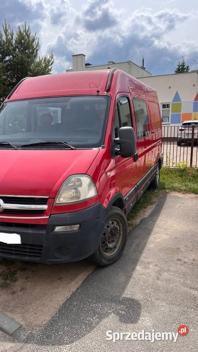 Opel MOVANO 25 Brygadówka 6 osób Rok produkcji 2004 mazowieckie Płock sprzedam