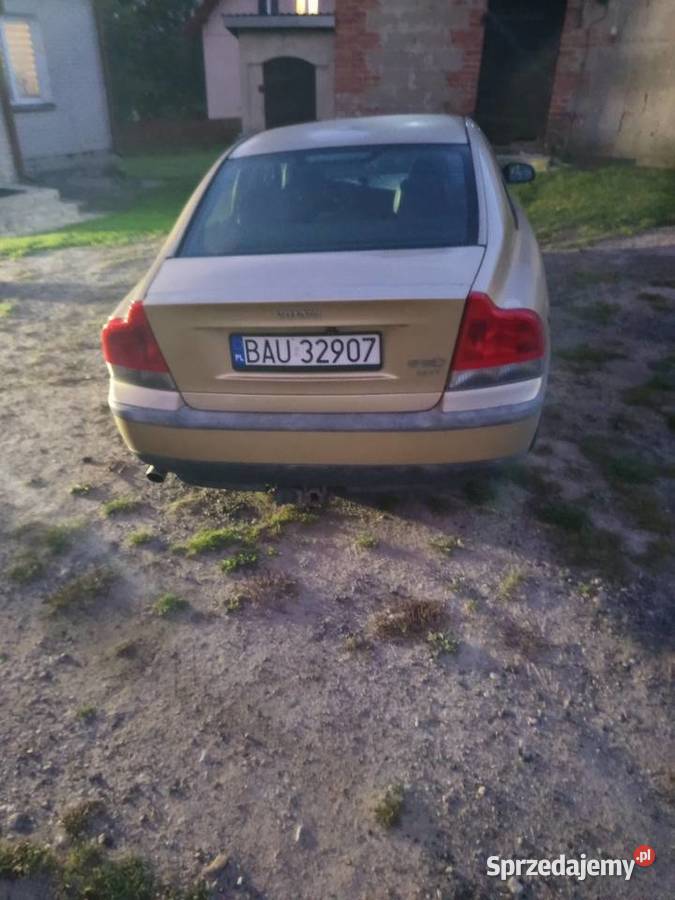 Volvo S60 20T 2002r Hak Zimówki Rok produkcji 2002 podlaskie