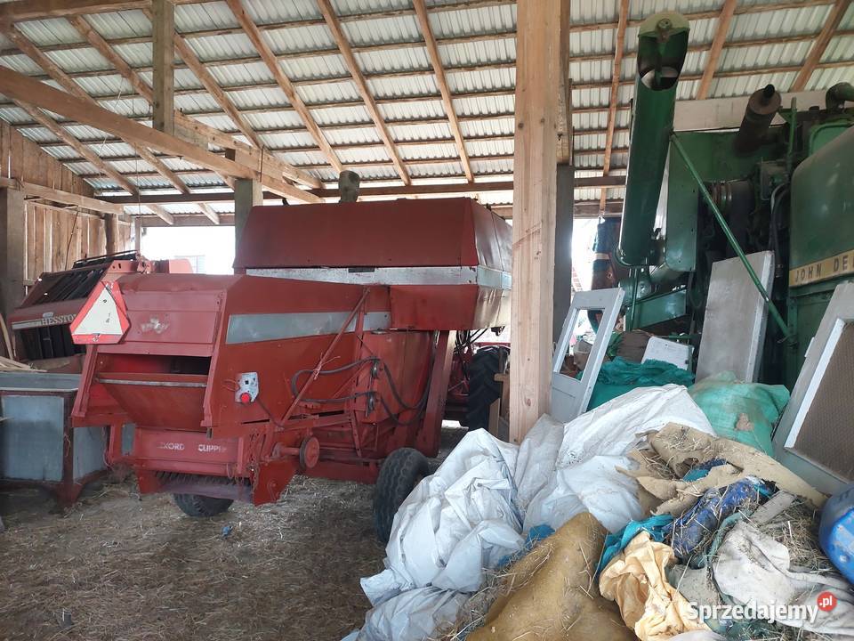 Massey ferguson 187 mf kombajn sieczkarnia bizon Tuchów