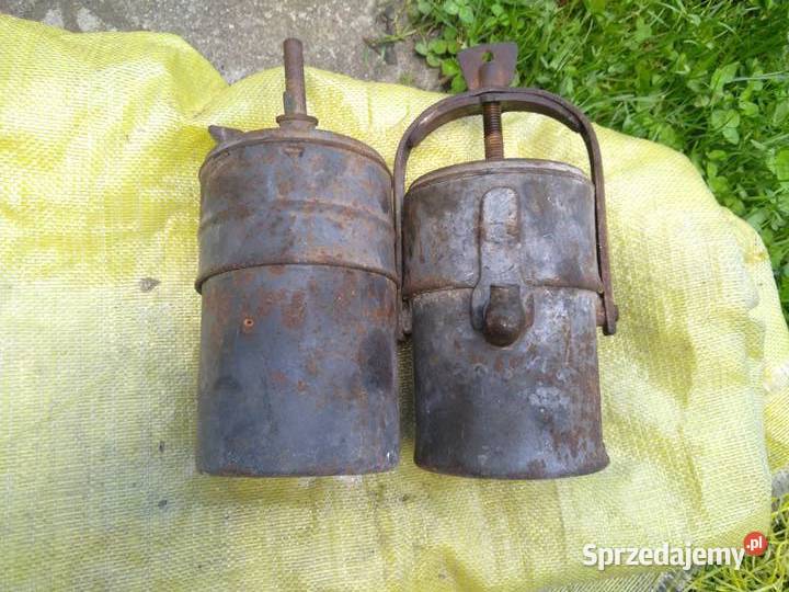 lampa karbidowa karbidka gónicza Antyki, Sztuka, Kolekcje śląskie Bielsko-Biała