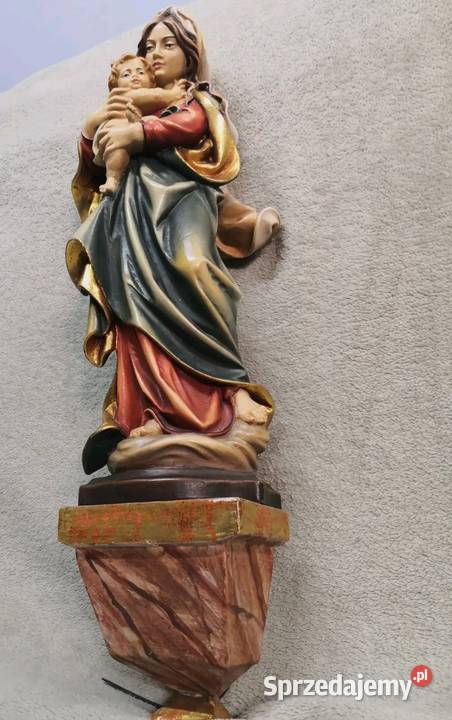 MADONNA RZEZBA MatkiBoskiej z dzieciątkiem XX dolnośląskie Wrocław