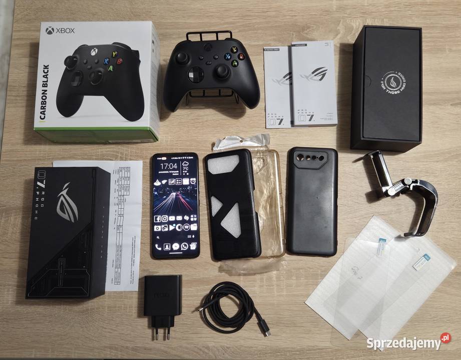 Asus Rog Phone 7 16gb ram 512GB Pad xbox uchwyt Kraków
