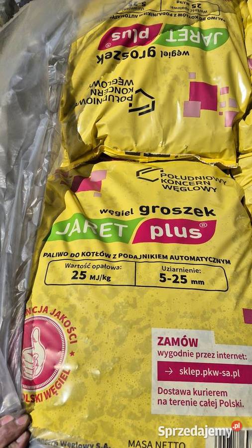 Ekogroszek w workach 25 tauron małopolskie Brzeszcze
