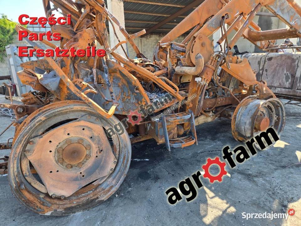 Valtra N91 części skrzynia biegów most przedni Byków