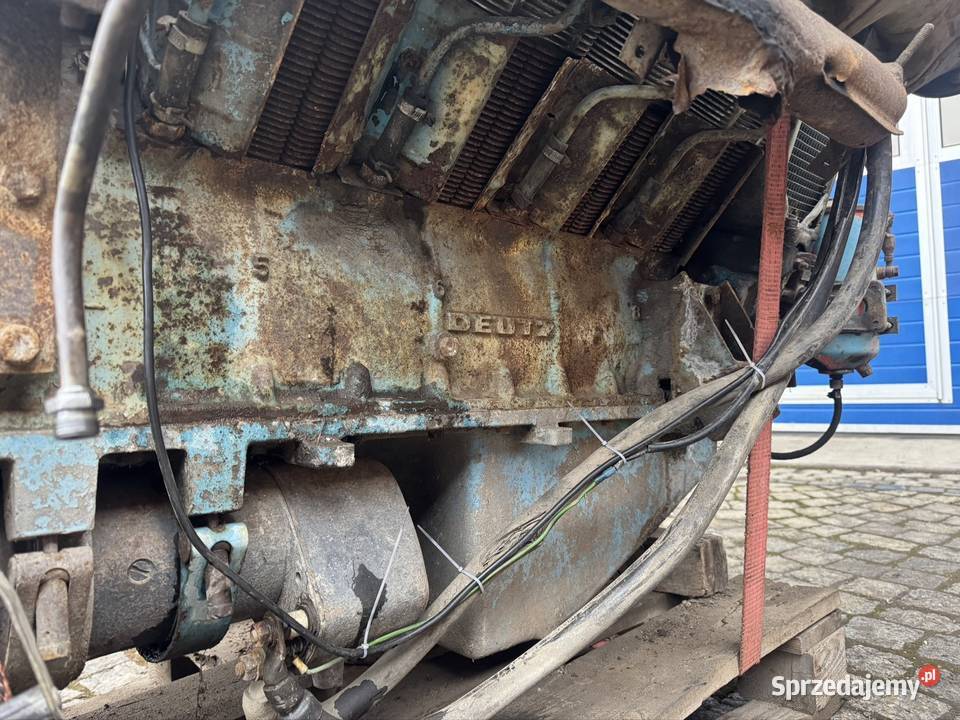 Silnik Deutz V8 Sprawny Pompa Paliwowa