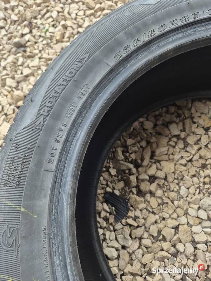 Opony 26550R20 sztuk 4 podkarpackie