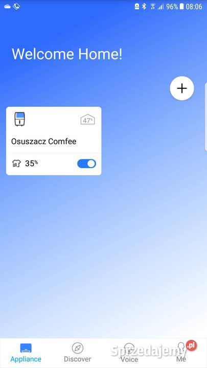 Osuszacz powietrza Comfee MDDF16DEN7WF WIFI wielkopolskie Poznań