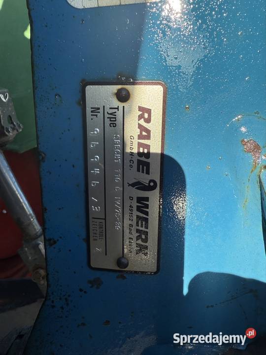 Plug Rabewerk wielkopolskie Koło sprzedam