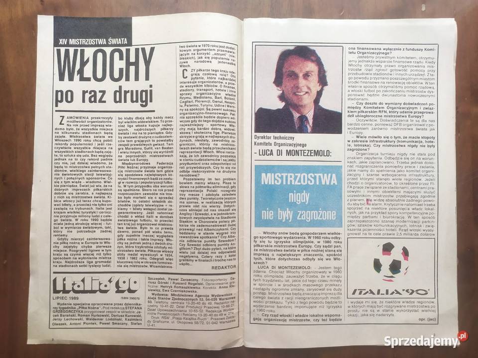 Skarb kibica ITALIA 90 Łódź sprzedam
