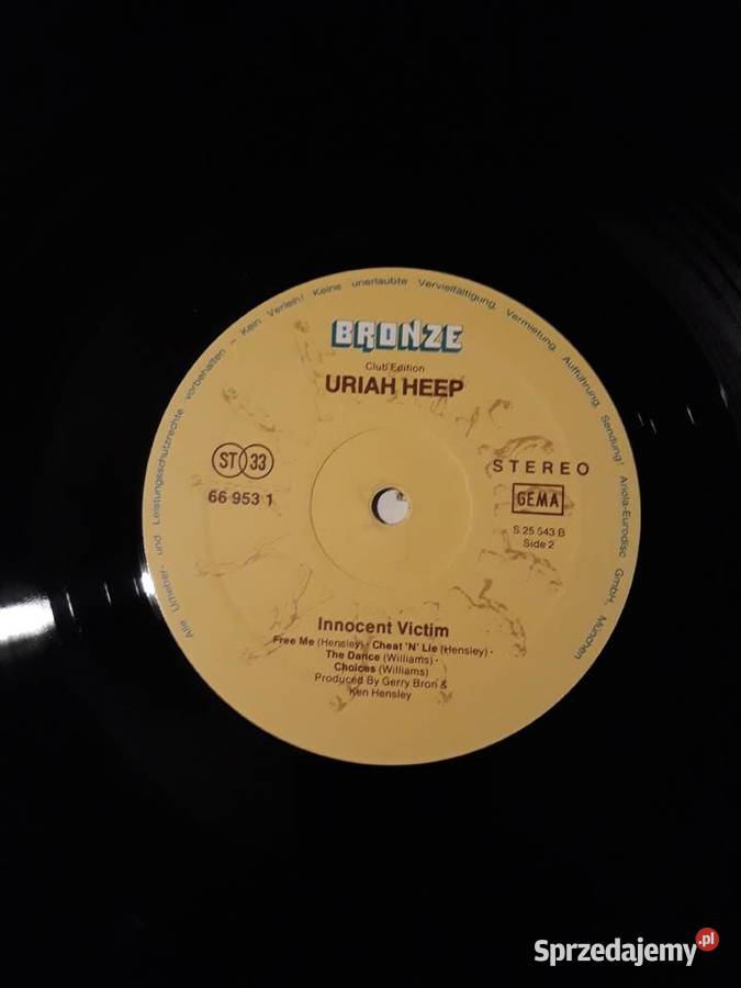 URIAH HEEP INNOCENTE VICTIMS 1977 Rzeszów