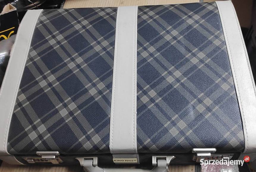 Sztućce komplet satyna 72el el w walizce defekt