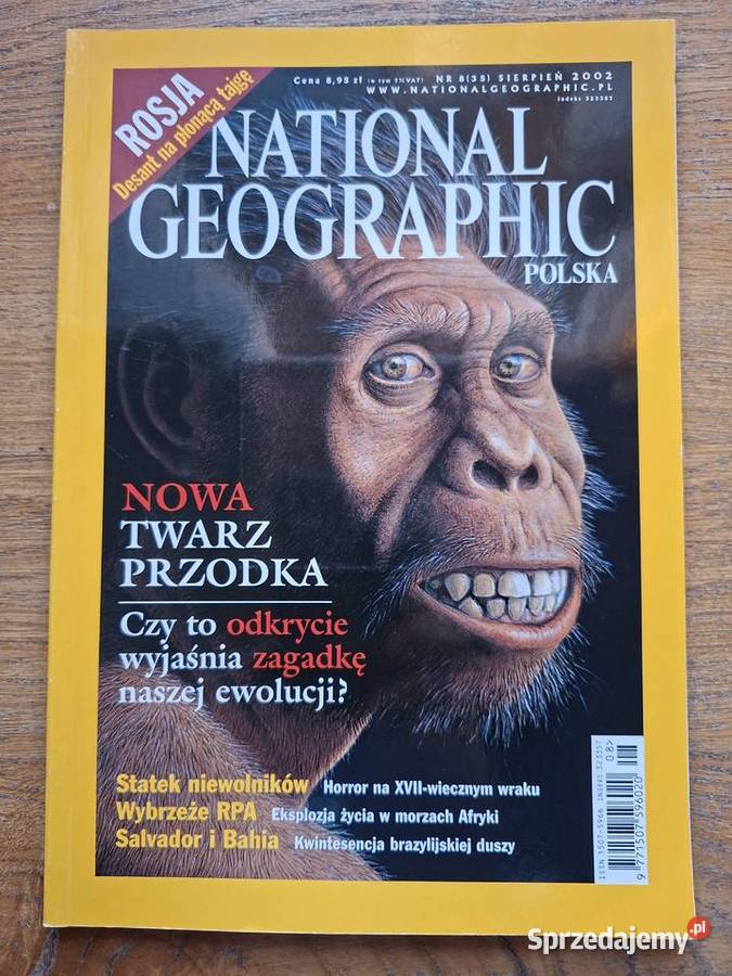 Nationa Geographic 2002 2003 6 numerów miękka
