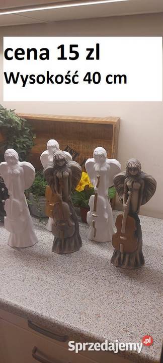 aniołek gipsowy anioł z gipsu para aniołków dolnośląskie Wrocław