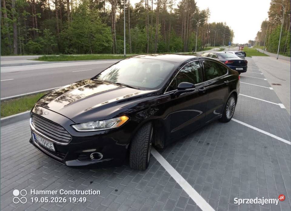 Ford Fusion 2015 20 Ecoboost czujnik martwego pola Fusion Białystok
