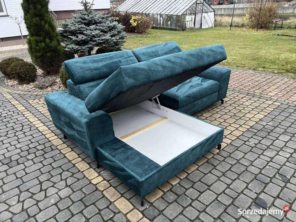 Elegancki Narożnik Agata Meble 265 x 180 Zadbany Myszków