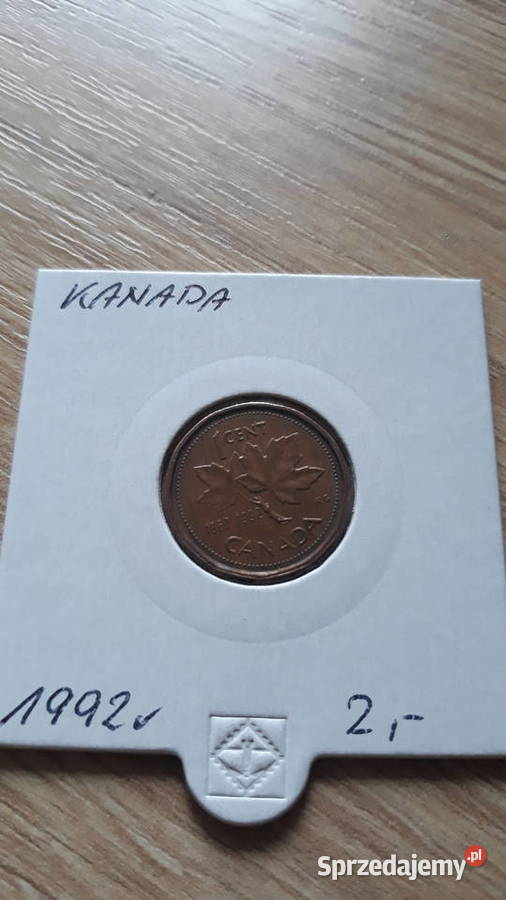 1 Cent Kanada 1992 r Konin