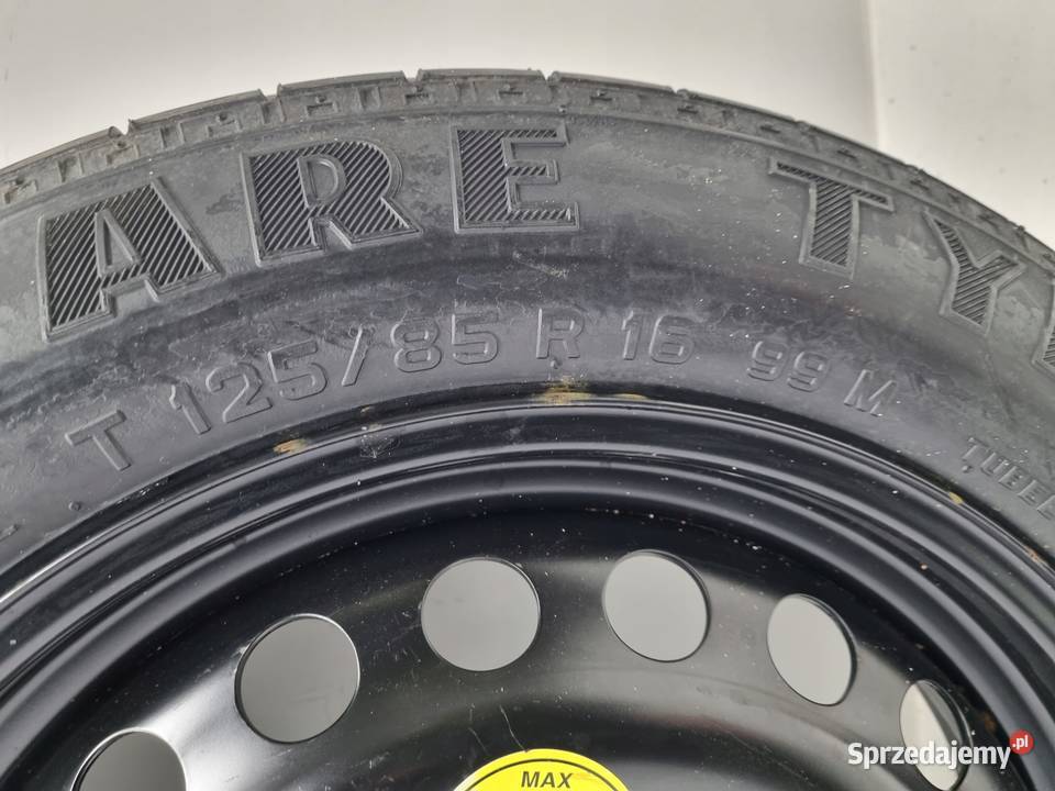 KOŁO DOJAZDOWE Volvo S40 II V50 C30 12585 R16 Chełm