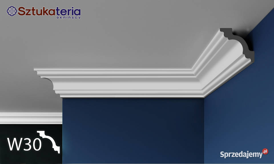 Sztukateria dekoracyjne listwy sufitowe