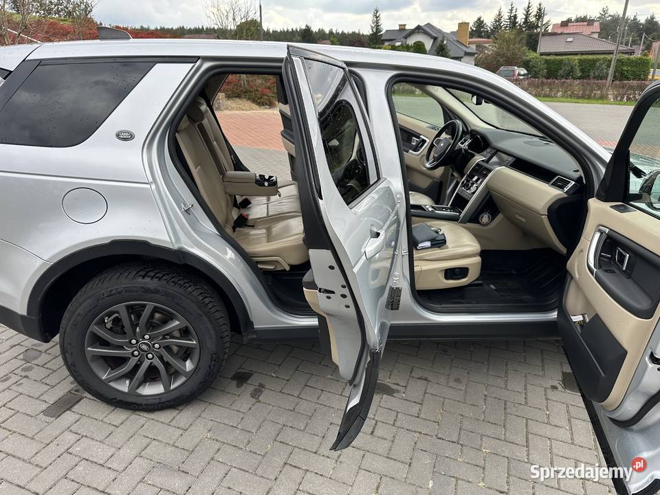 Land Rover Discovery Sport 2019 r skórzana tapicerka Discovery Sport Siemiatycze sprzedam