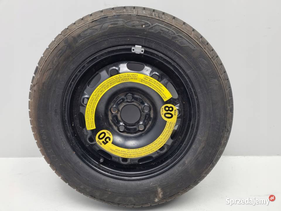 KOŁO ZAPASOWE VW Polo IV Fabia II Zapas felga Rudka