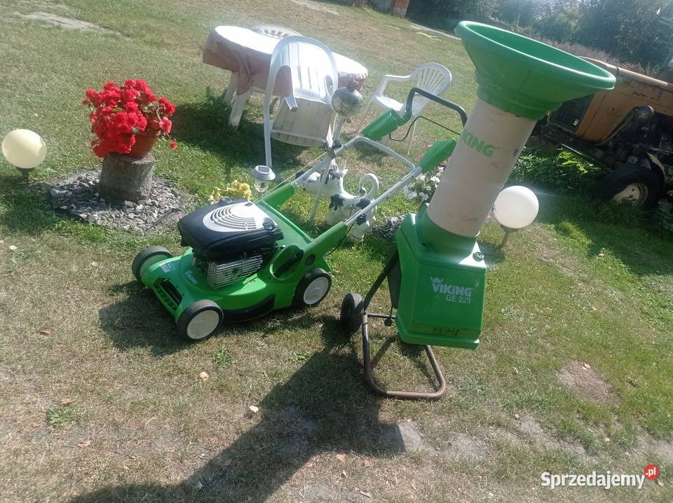 Rozdrabniacz i Kosiarka Spalinowa z VIKING MTD Dzierżoniów