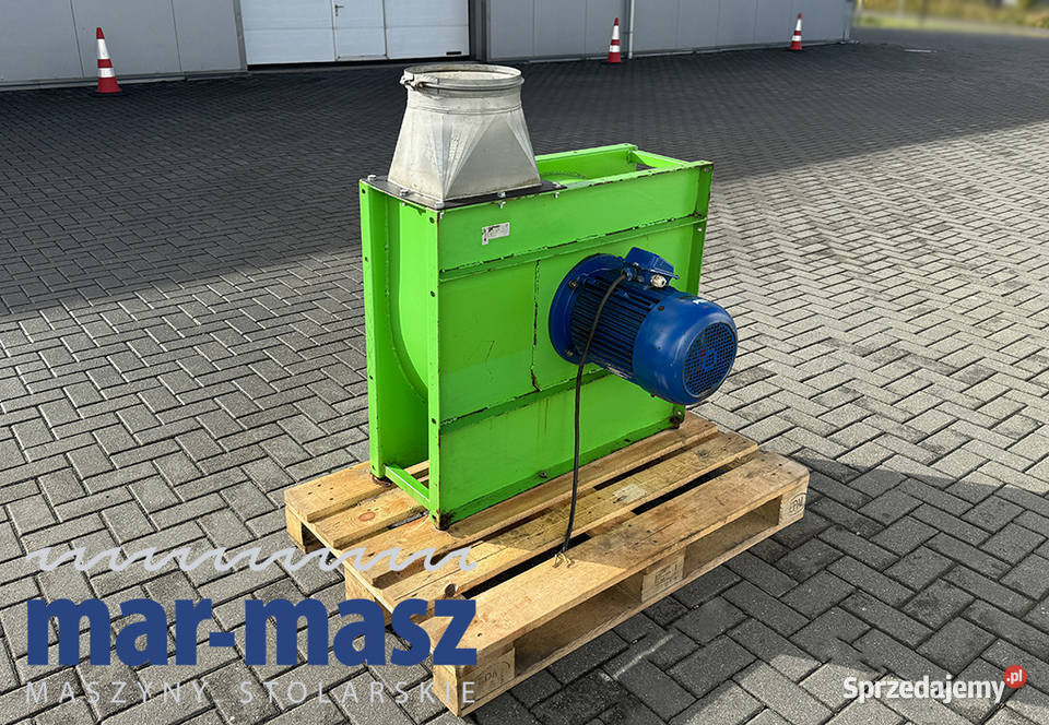 Wentylator TYWENT do odciągu trocin wyciąg 75kW