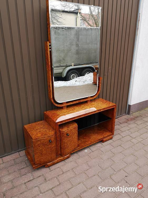 Toaletka Art Deco Politura OrzechUnikat Stara wielkopolskie Swarzędz