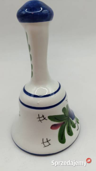 Ceramiczny dzwonek ręcznie malowany