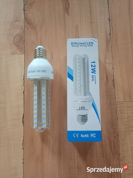 LED żarówka świetlówka E27 12W 60W 120W klasa Szczecin