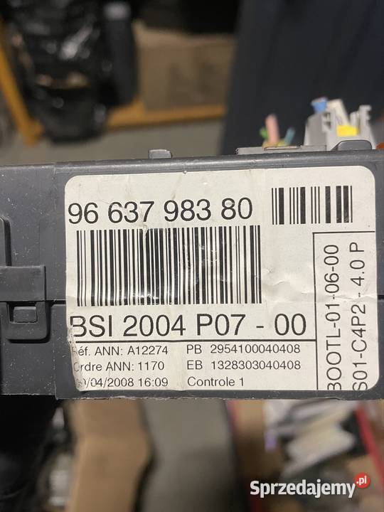 Peugeot Expert 16 hdi BSI 9663798380 Wrocław