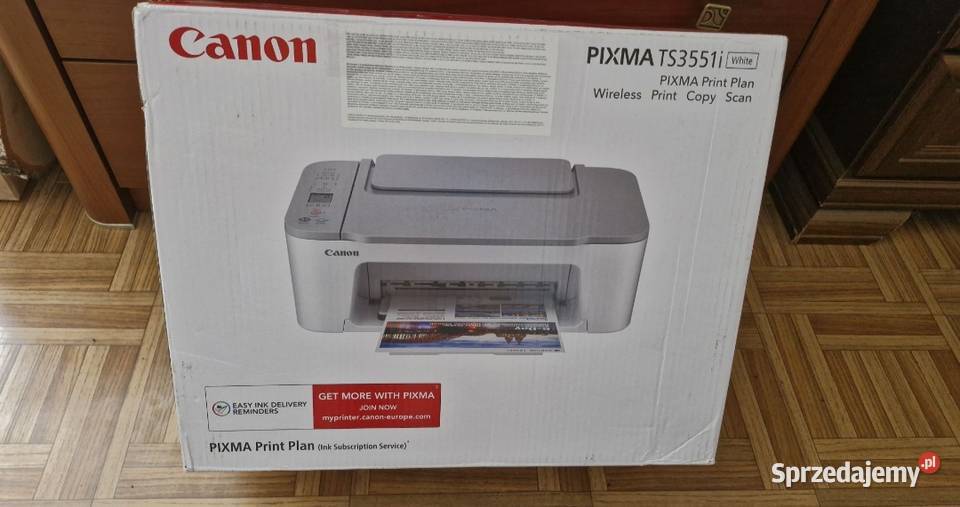 Drukarka Canon pixma Ts3551i atramentowa Mączniki