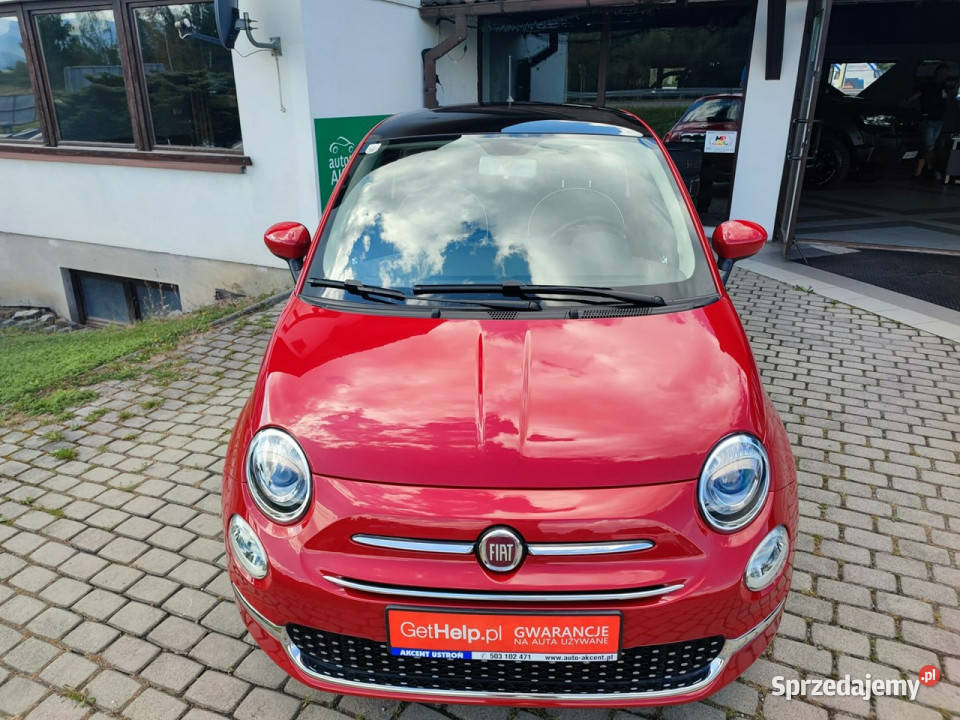 Fiat 500 12 8V Lounge 55 t pełny serwis I 2007 Ustroń sprzedam