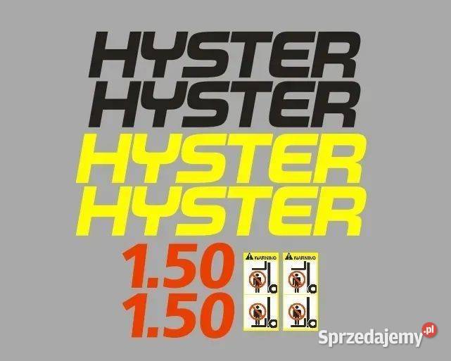 Naklejki oklejenie HYSTER 150 Zamiennik Karoseria mazowieckie