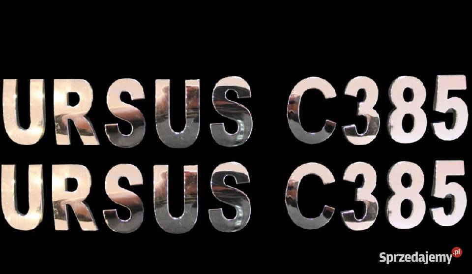 Literki litery maska Ursus c3851614 Części zamienne Rogóźno