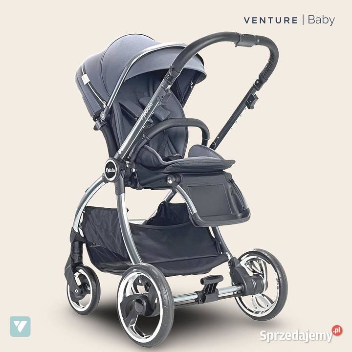 Venture Pram składany wózek odwracane siedzisko łódzkie Łódź