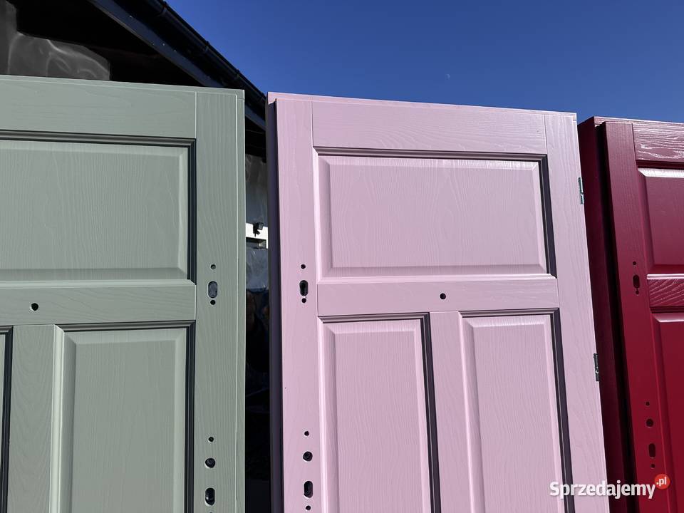 Drzwi DREWNIANE zewnętrzne wewnątrzklatkowe Łódź sprzedam