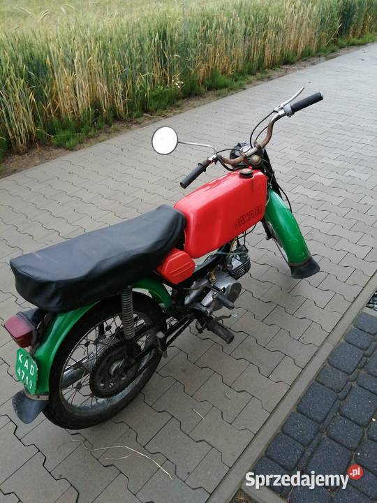 Sprzedam jawę 50 mustang części 44455km śląskie Wodzisław Śląski sprzedam