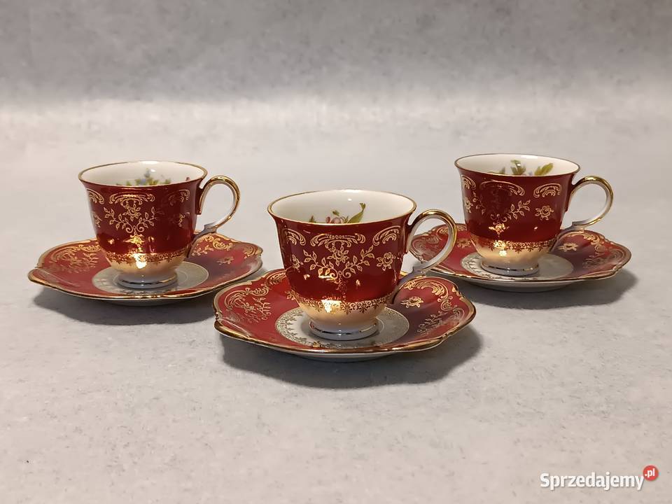 ZEH SCHERZER Duet Róże Kolekcjonerska Filiżanka