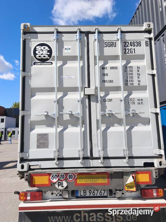 Kontener magazynowy morski 6 metrowy 20 DV Warka